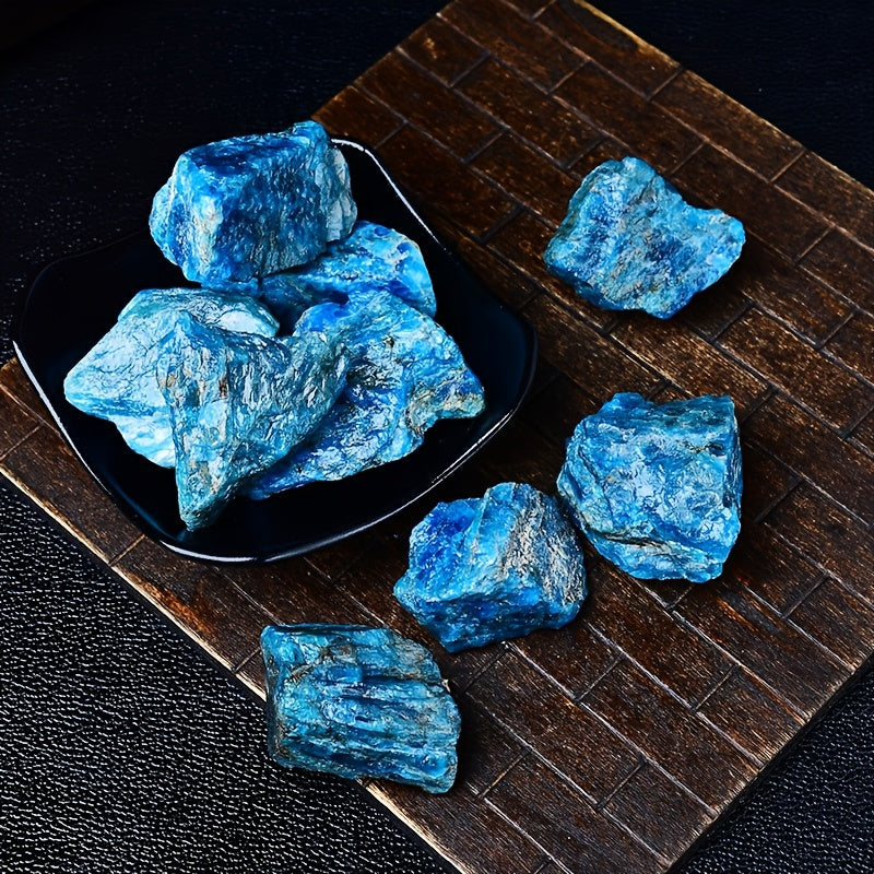 3.53 oz of Unrefined Blue Lin Crystal Ore - a Quartz Mineral Specimen Ideal for Aura Relaxation And, Perfect As a Diffuser Stone for, Home Office Decor, Or As a Collectible Gift for Father'S Day