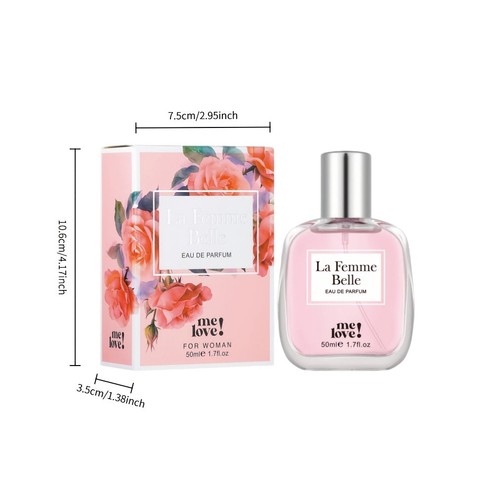 Women'S Fragrance, Women'S Eau De Toilette, Women'S Perfume Spray, Light Floral, Fruity, Fresh And New Long-Lasting Scent, Ideal for Everyday Use And Outdoor Events, Great for Parties And Romantic Evenings, an Excellent Gift for Valentine'S Day