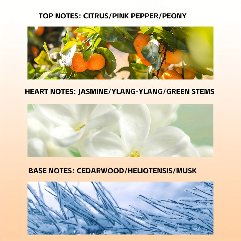 3.38oz Floral Eau De Parfum for Women - Long-Lasting, Refreshing, and Talc-Free Perfume with 10-20% Flavor Concentration - Perfect Gift for Her, Ideal for Dating and Daily Life