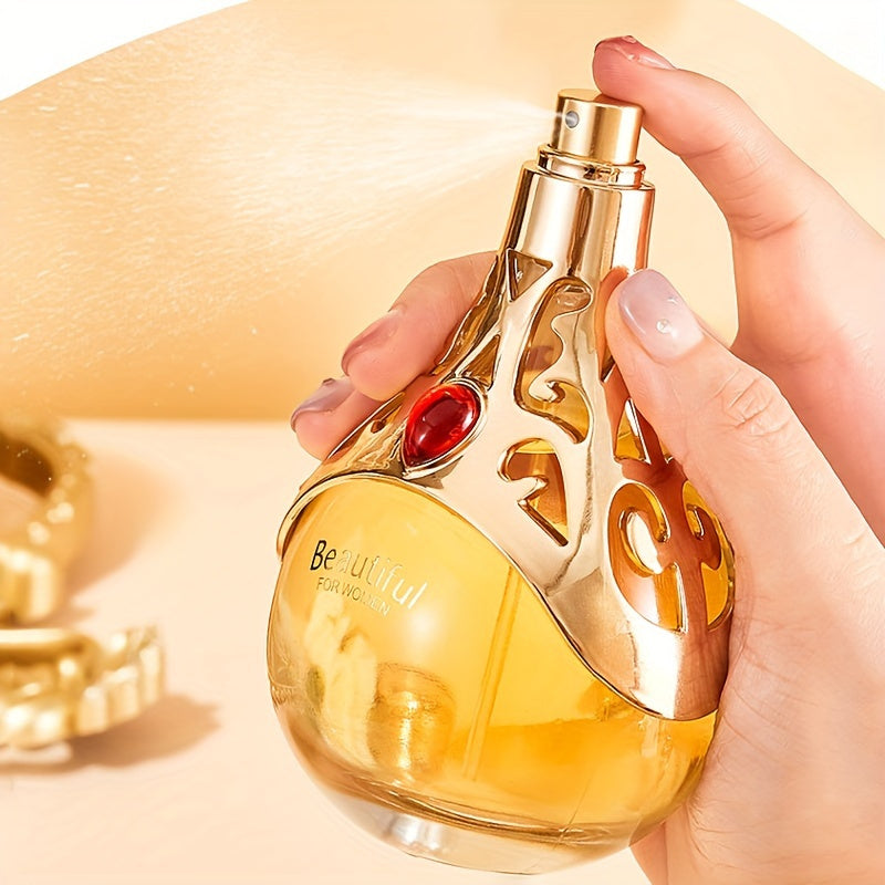 3.38oz Floral Eau De Parfum for Women - Long-Lasting, Refreshing, and Talc-Free Perfume with 10-20% Flavor Concentration - Perfect Gift for Her, Ideal for Dating and Daily Life