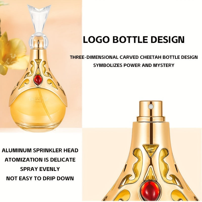 3.38oz Floral Eau De Parfum for Women - Long-Lasting, Refreshing, and Talc-Free Perfume with 10-20% Flavor Concentration - Perfect Gift for Her, Ideal for Dating and Daily Life