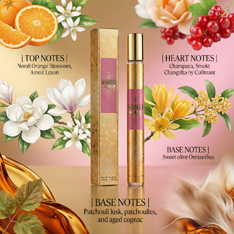 3.38oz Floral Eau De Parfum for Women - Long-Lasting, Refreshing, and Talc-Free Perfume with 10-20% Flavor Concentration - Perfect Gift for Her, Ideal for Dating and Daily Life