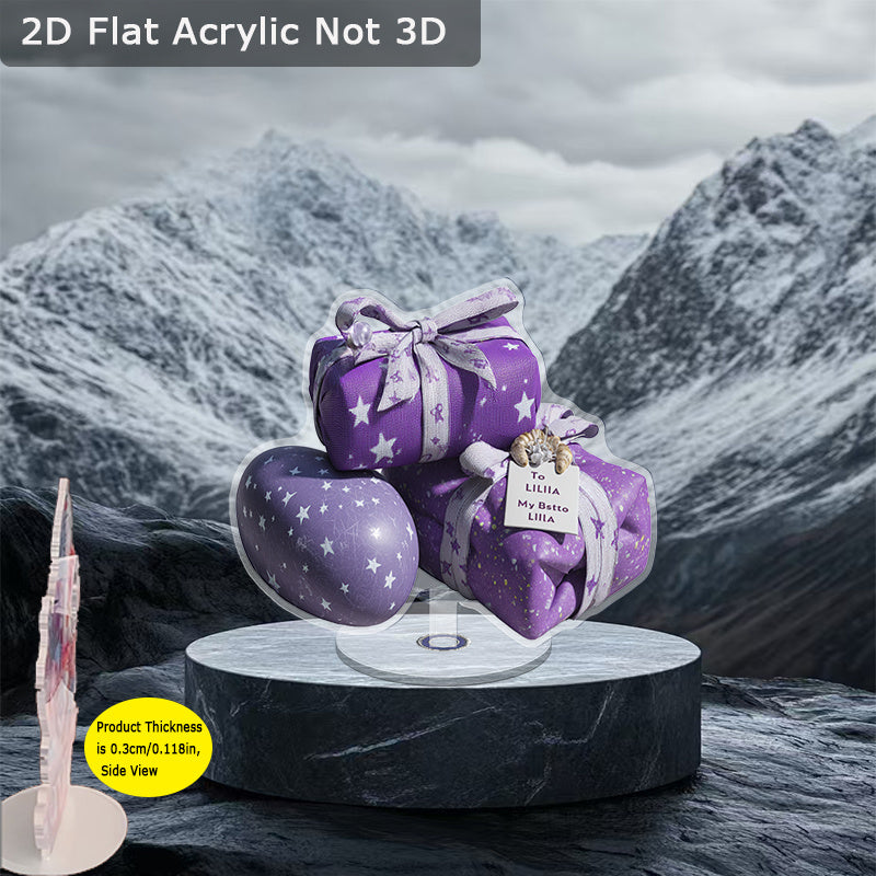 2D Flat, 1pc Rotatable Acrylic Desktop Ornament with Aromatic Stones - Rotating Fragrance Diffuser, Elegant Scented Decor for Home, Office, Party & Spa, Aroma Diffuser, Weddings, Housewarming - Stylish Scented Stone Display Piece, 2D Flat