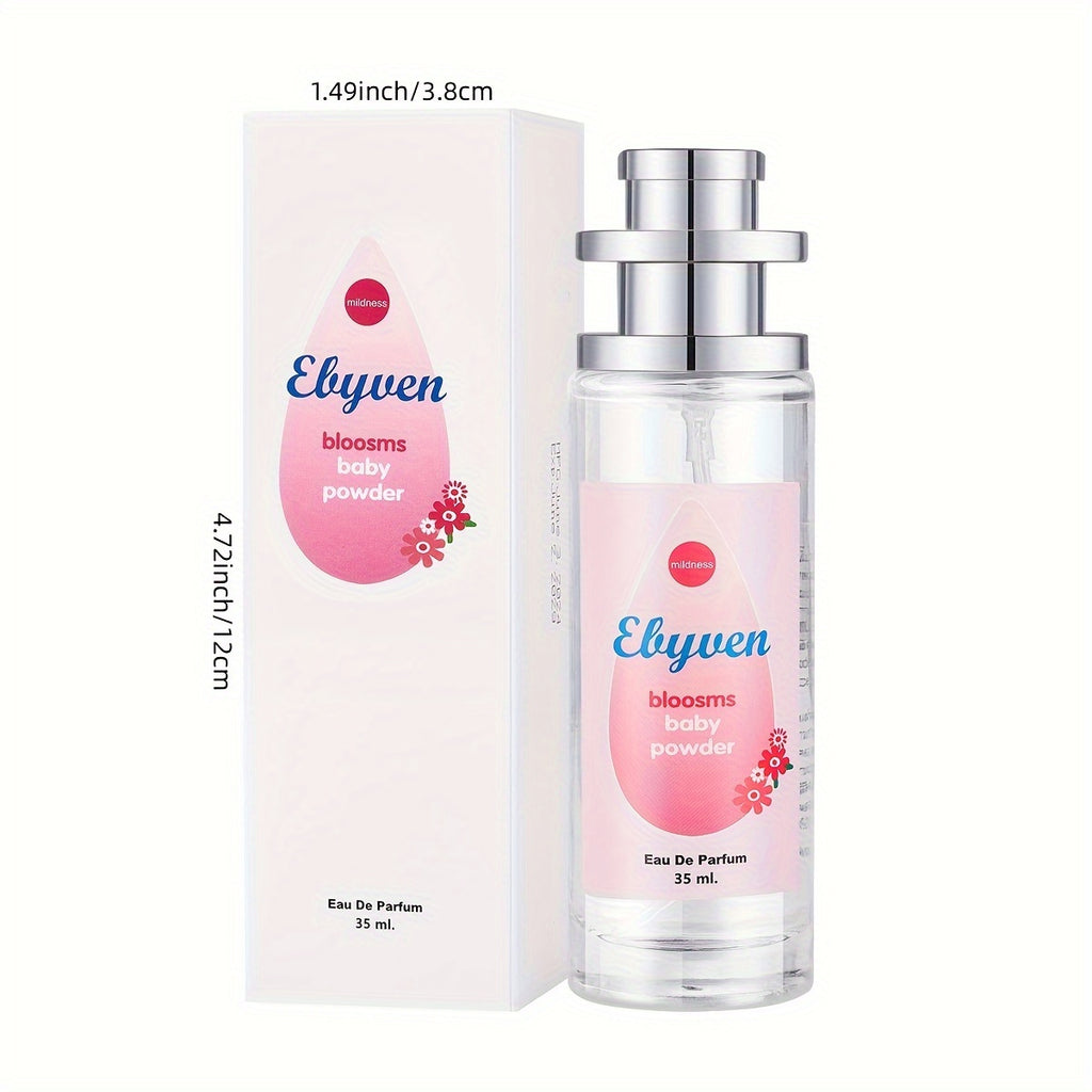 1 Bottle Elyuen Women's Perfume, Floral Scent with Vanilla, Lavender & Cherry Blossom, Pink, Blue, Purple, White, Alcohol-Based, 10-20% Fragrance Concentration, No BPA, Eau De Toilette, 1.18oz