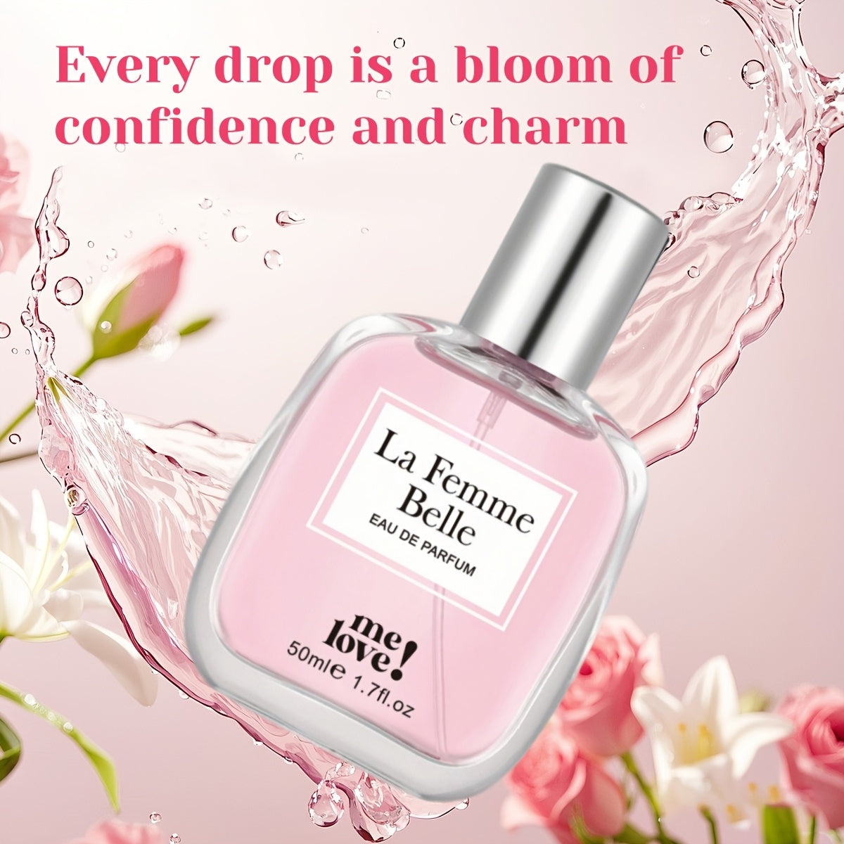 Women'S Fragrance, Women'S Eau De Toilette, Women'S Perfume Spray, Light Floral, Fruity, Fresh And New Long-Lasting Scent, Ideal for Everyday Use And Outdoor Events, Great for Parties And Romantic Evenings, an Excellent Gift for Valentine'S Day