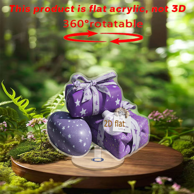 2D Flat, 1pc Rotatable Acrylic Desktop Ornament with Aromatic Stones - Rotating Fragrance Diffuser, Elegant Scented Decor for Home, Office, Party & Spa, Aroma Diffuser, Weddings, Housewarming - Stylish Scented Stone Display Piece, 2D Flat