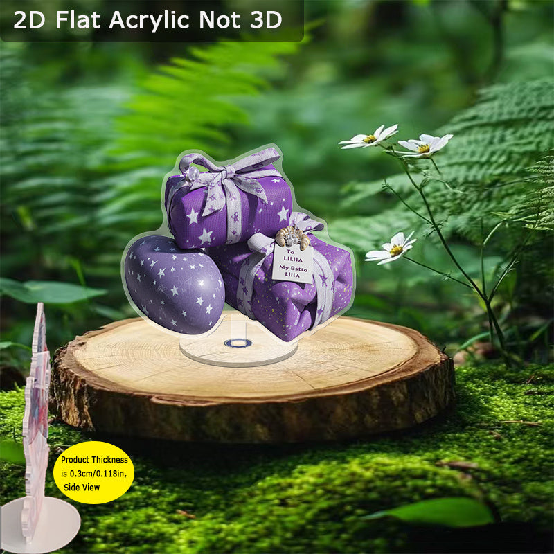 2D Flat, 1pc Rotatable Acrylic Desktop Ornament with Aromatic Stones - Rotating Fragrance Diffuser, Elegant Scented Decor for Home, Office, Party & Spa, Aroma Diffuser, Weddings, Housewarming - Stylish Scented Stone Display Piece, 2D Flat