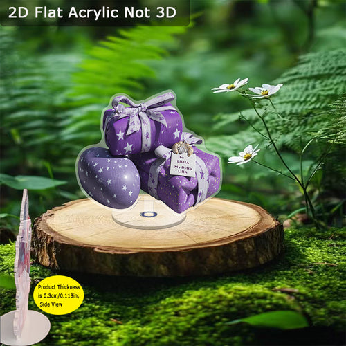 2D Flat, 1pc Rotatable Acrylic Desktop Ornament with Aromatic Stones - Rotating Fragrance Diffuser, Elegant Scented Decor for Home, Office, Party & Spa, Aroma Diffuser, Weddings, Housewarming - Stylish Scented Stone Display Piece, 2D Flat